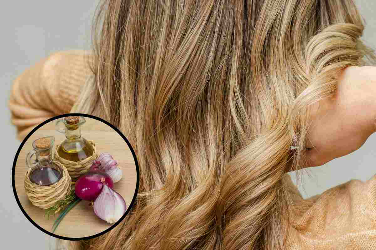olio di cipolla capelli