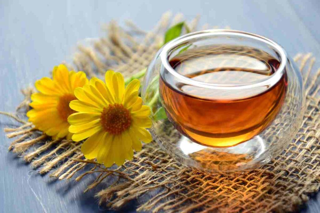 tisana con due ingredienti sgonfiante