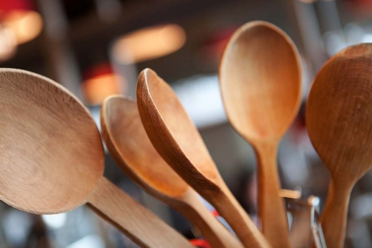 Igienizzare mestoli in legno