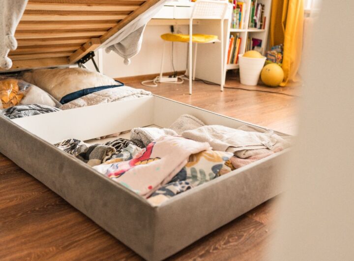 Letto singolo con vano contenitore