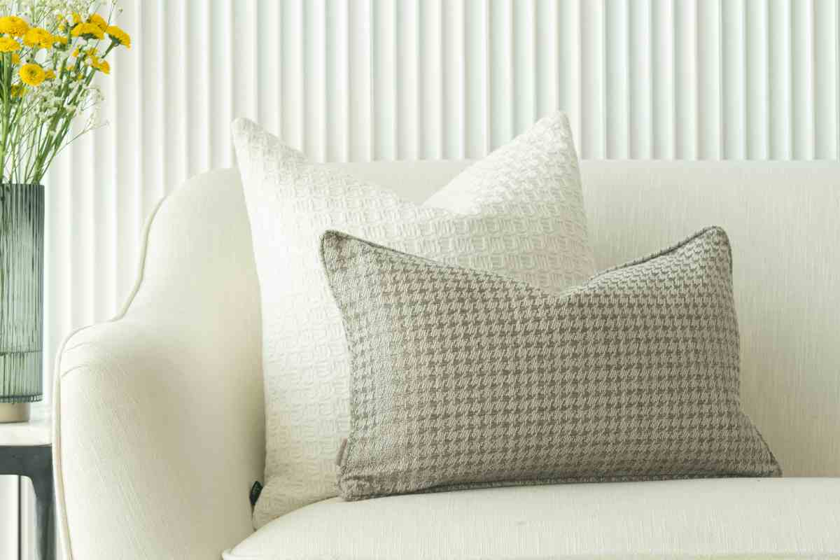 come curare cuscini estate