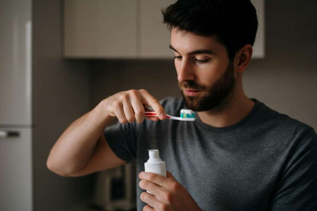 dentifricio contaminato