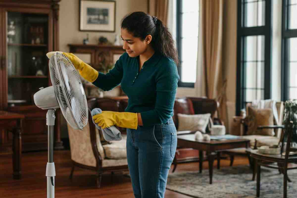 come si pulisce il ventilatore