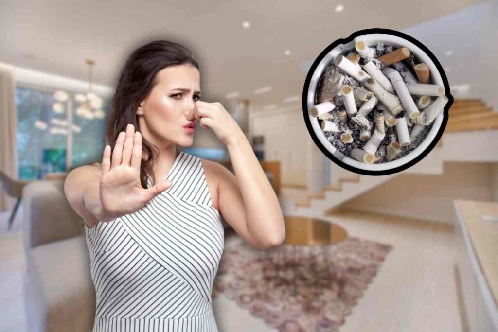 eliminare puzza di fumo