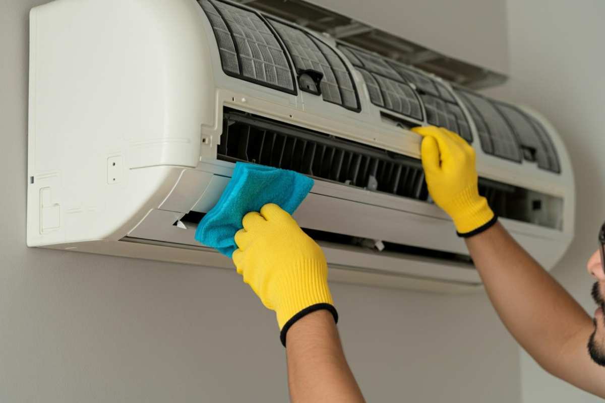 Pulire i filtri del condizionatore, importante