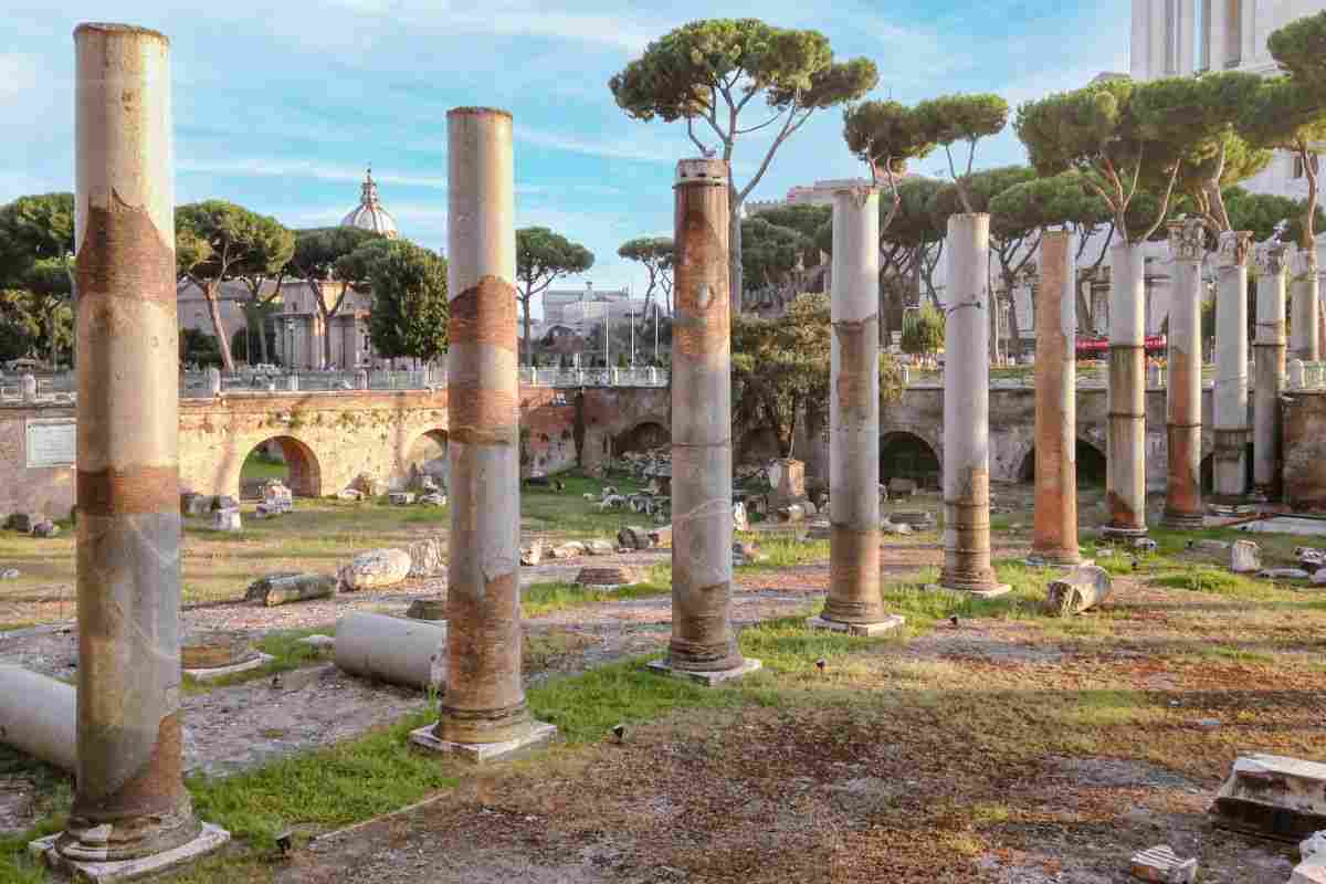roma i fori imperiali nuova scoperta