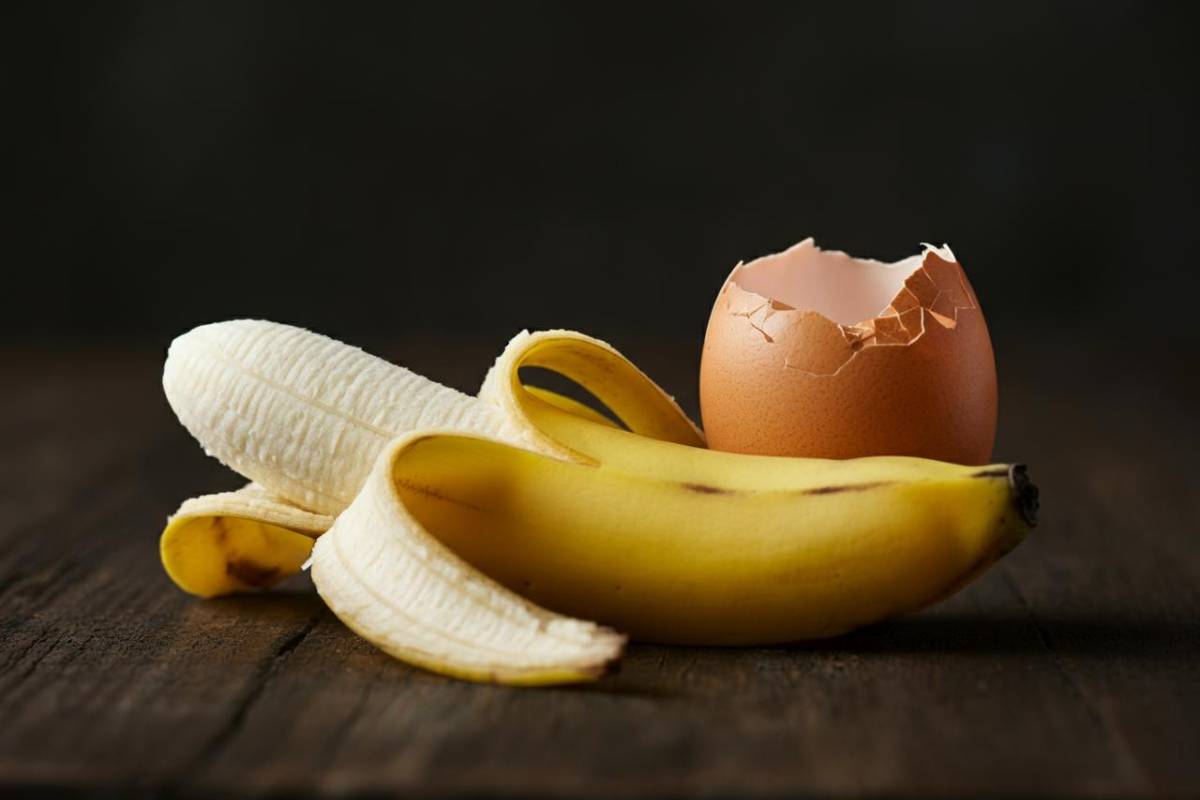 Non buttare bucce di banana e gusci d'uovo