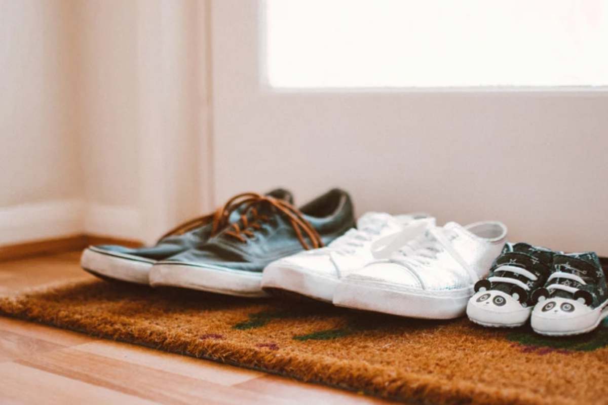 Scarpe in casa