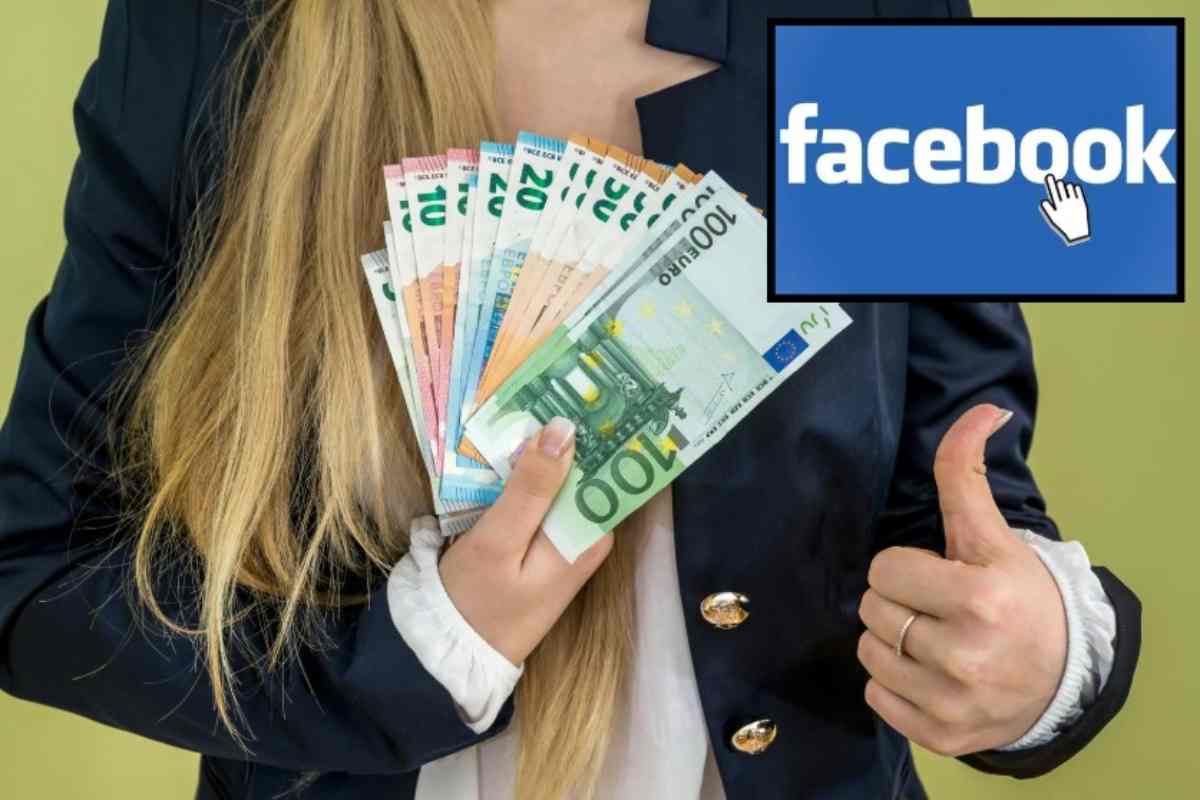 Soldi con Facebook