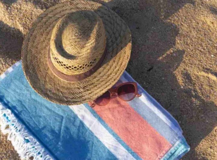 Telo mare trucco pulizia