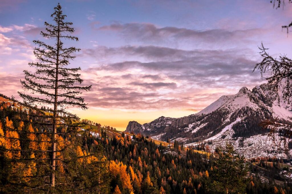 Montagne al Passo Costalunga, Trentino-Alto Adige