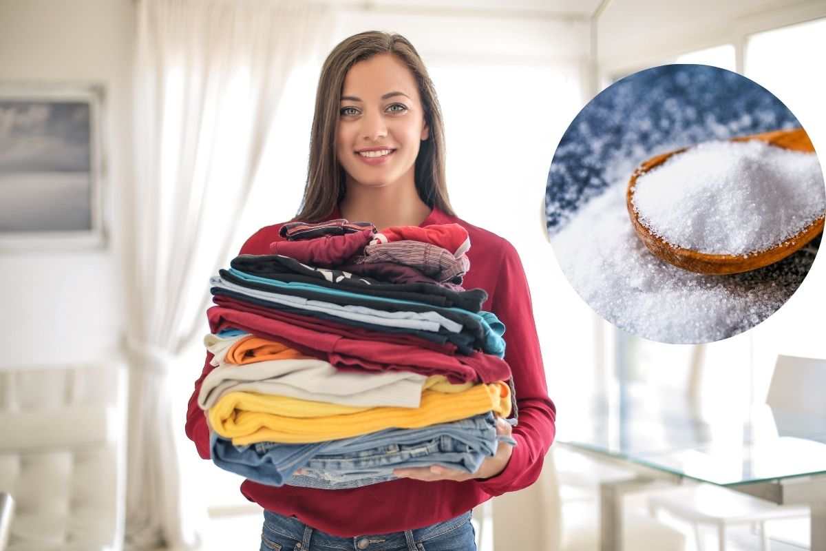 Un pizzico di sale e il bucato sarà perfetto