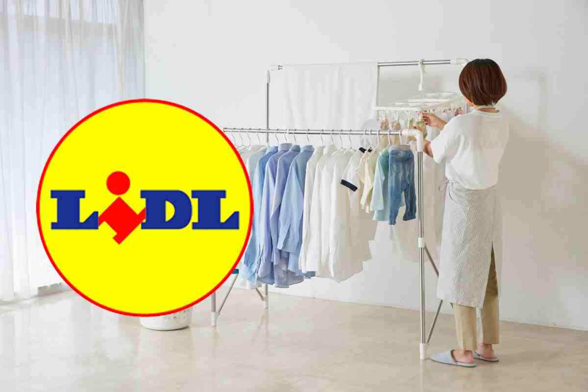 lidl stendibiancheria