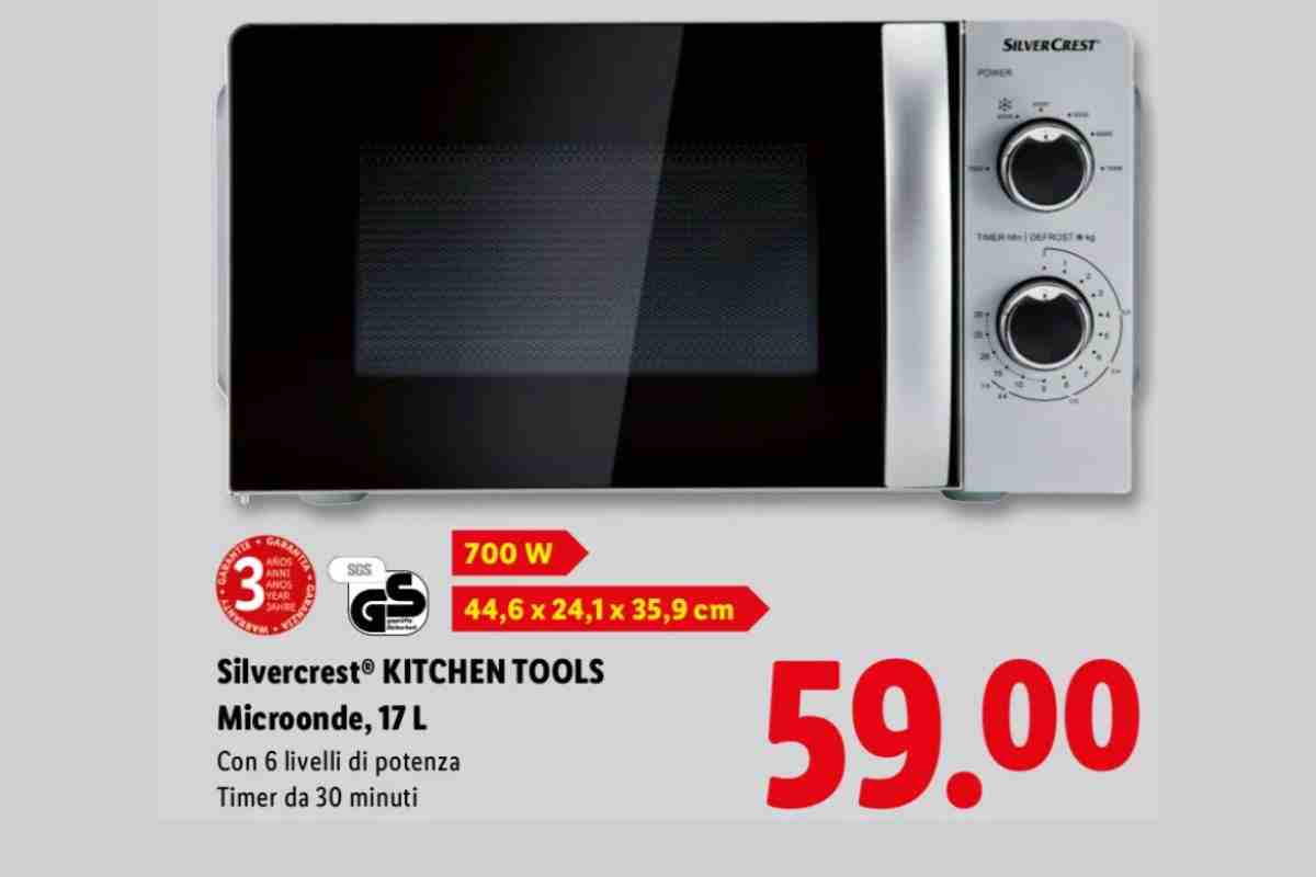 microonde lidl microonde lidl regali di natale