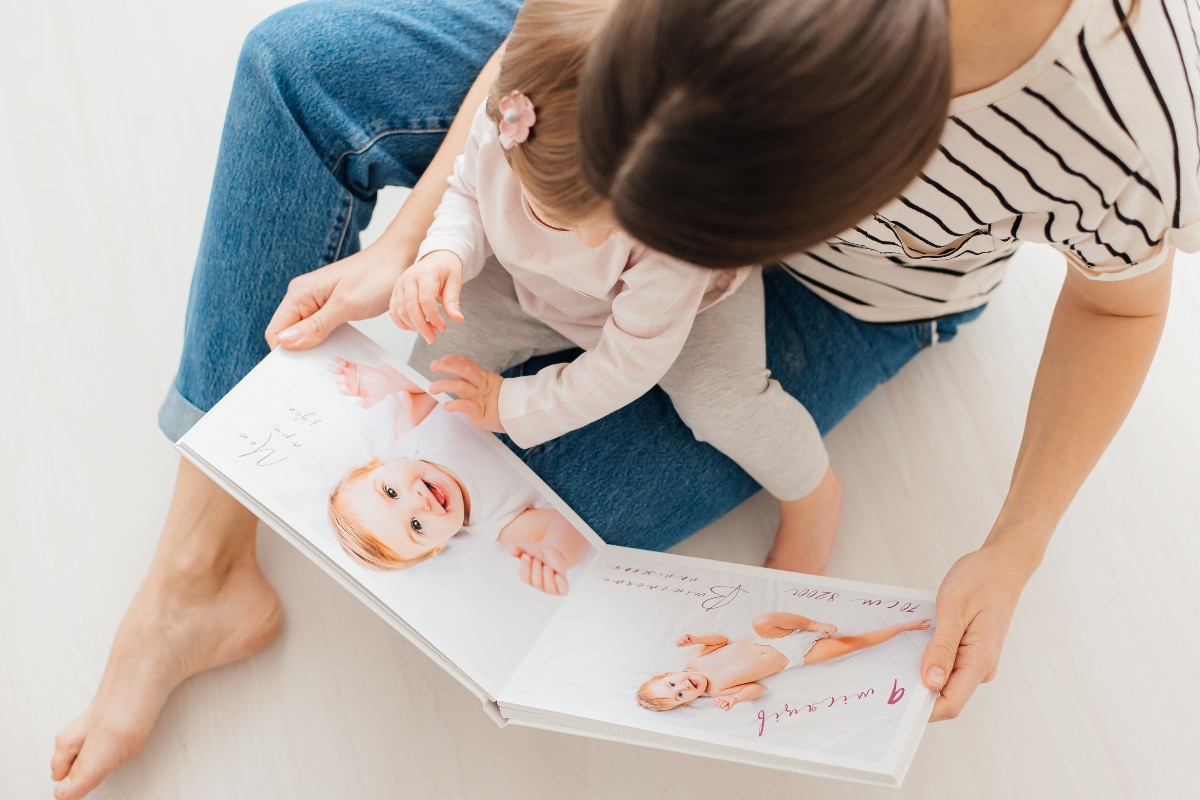 Un prezioso album di foto ricordo.