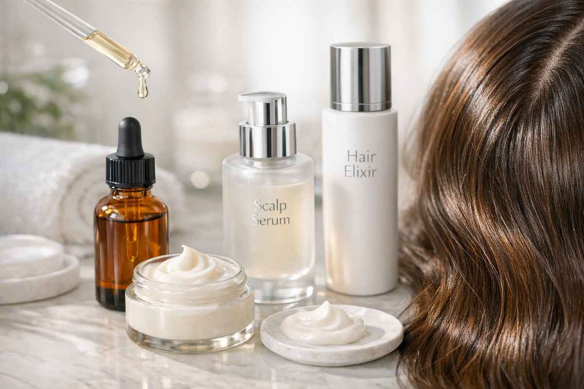 Acido ialuronico, niacinamide e peptidi: gli attivi skincare conquistano i capelli