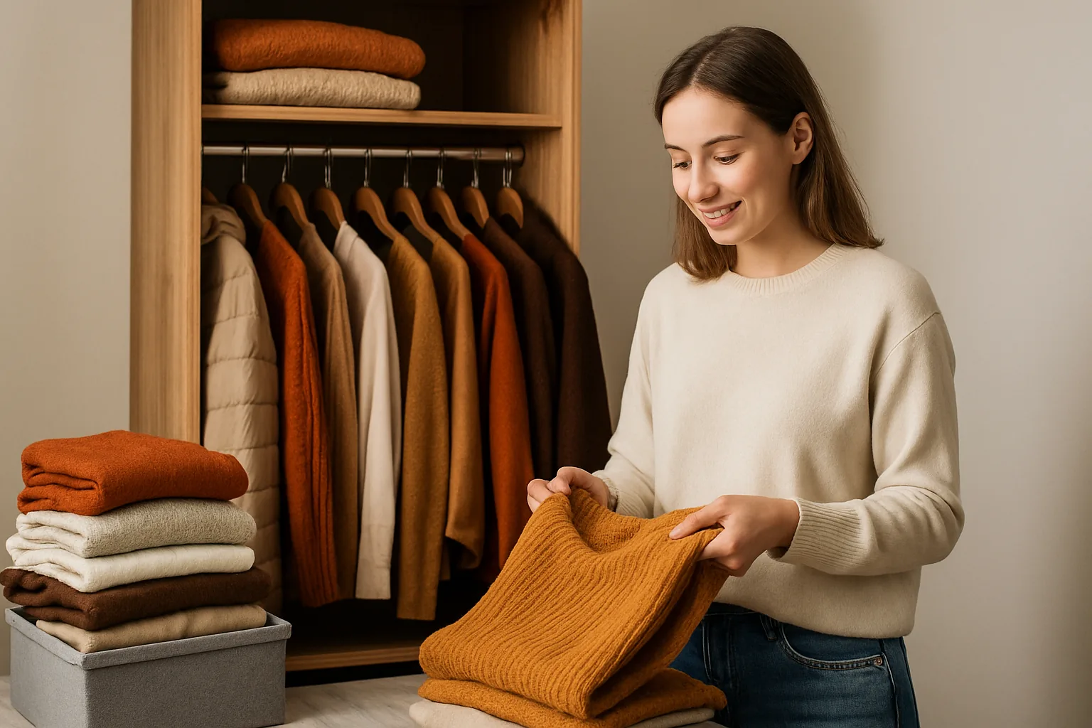 Cambio armadio autunnale: il metodo in 3 passaggi per non ricominciare a gennaio